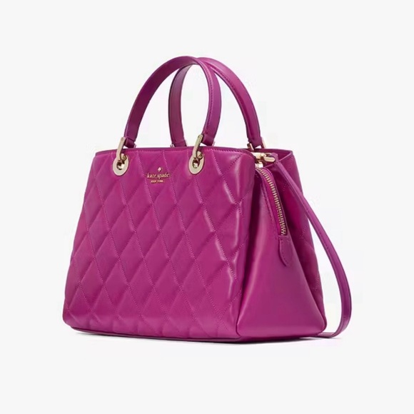 #55 - Kate Spade - Carey Quilted Sullivan Satchel - Picture 3 of 7
